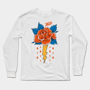 Red Rose Long Sleeve T-Shirt